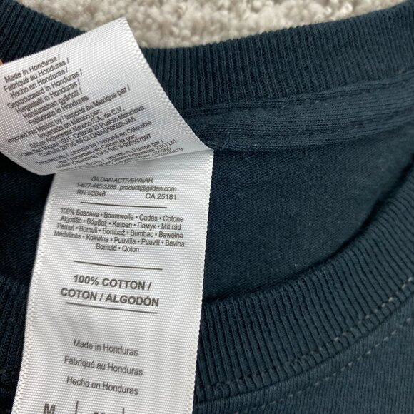 Rock & Roll Society of Edmonton T-Shirt Men Medium M Black Music Festival K-97 - Picture 5 of 10